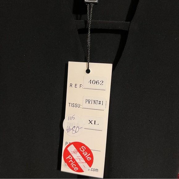 Lior Paris Abstract Art to Wear Top Blouse Colorblock - Picture 3 of 12